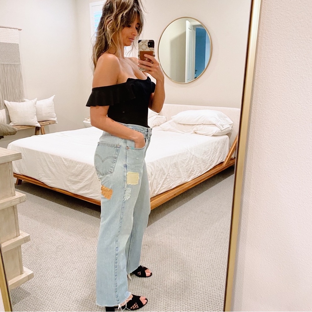 Vintage Levi's 505 with Patchwork